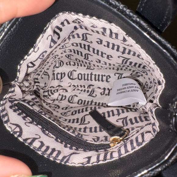 Juicy Couture embossed black crossbody - Picture 4 of 4